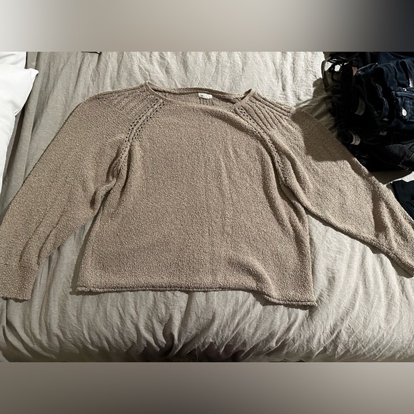 Caslon Beige Knitted Sweater Sz L. GUC - Picture 1 of 3